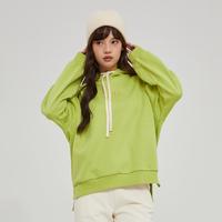 春季卫衣女韩系甜美可爱连帽加绒印花上衣女士卫衣