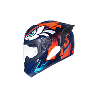 LS2 FF352 摩托车头盔 深兰-红部落 XL