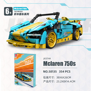 JIE－STAR 杰星 58135 迈凯伦 750S 回力车