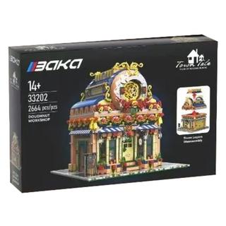 ZHEGAO 哲高 街景系列 33202 甜圈甜点工坊