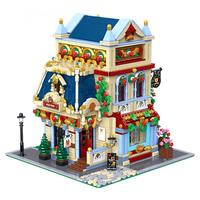 ZHEGAO 哲高 街景系列 33230 小熊玩具屋