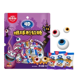 amos 阿麦斯 4D眼球型软糖 108g*1袋