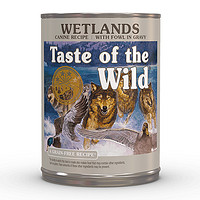 Taste of the Wild 荒野盛宴 鸭肉深海鱼成犬幼犬湿粮主食狗罐头374g/罐