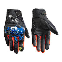 Alpinestars SMX-1 V2 FQ20联名摩托车手套 欧版 黑蓝亮红绿 L