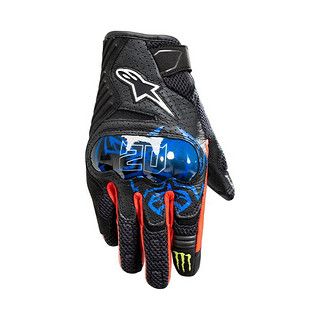 Alpinestars SMX-1 V2 FQ20联名摩托车手套 欧版 黑蓝亮红绿 3XL