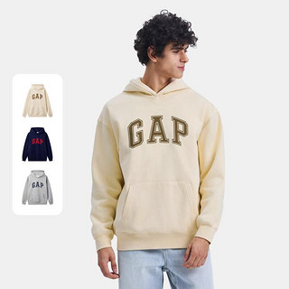 Gap 盖璞 情侣款 连帽抓绒卫衣  658648