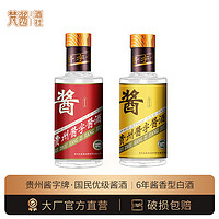 國誼樓 国谊楼 酱字牌品鉴小酒 53%vol 酱香型白酒 100ml*2瓶