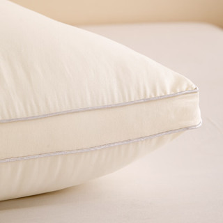 皇冠A类枕头枕芯护颈椎枕成人睡觉睡眠午睡枕套靠抱枕头芯TK-ZX2 【大豆枕-史努比】单边软款46*72
