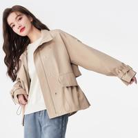 森马 Semir【气质通勤】春季外套女风衣百搭都市休闲简约外套女