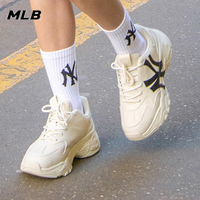 MLB美职棒基础系列简约时尚休闲鞋透气舒适户外运动鞋男女鞋