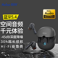 Netac 朗科 hifi级高音质蓝牙耳机无线5.4游戏高清通话超长续航运动降噪