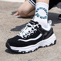 88VIP：SKECHERS 斯凯奇 缓震休闲轻便透气跑步鞋 8790091-BKW