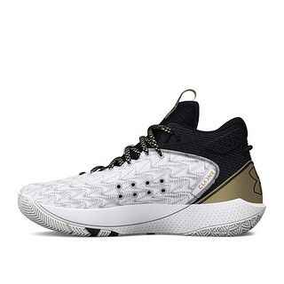 安德玛（UNDERARMOUR）HOVR Havoc 5 Clone运动篮球鞋3025605 白色100 42.5