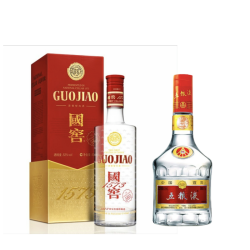 WULIANGYE 五粮液 普五 第七代 2015年 52%vol 浓香型白酒 500ml+国窖1573 52%vol 浓香型白酒 500ml