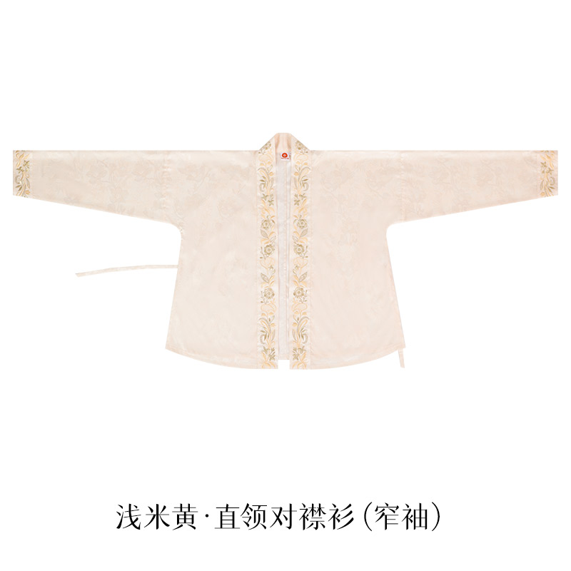 重回汉唐 明制汉服 女士直领对襟衫 HFY6240