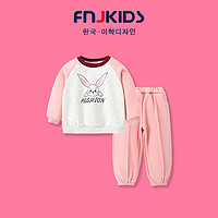 FNJ KIDS童装儿童套装夏季新款时尚休闲短袖棉麻背带裤男女童两件套  NXT-7177咖啡色 90cm (建议身高80-90cm)