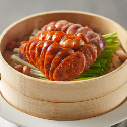 王家渡 川味腊肠非烟熏  350g*2盒(麻辣1+咸鲜1)赠320g*1盒午餐肉