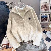 百亿补贴：CARBAMMI 卡邦尼 女士宽松休闲针织开衫