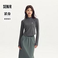 概率券：Semir 森马 梅花系列 女士长袖T恤 109524101009