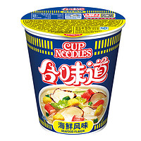 NISSIN 日清食品 日清合味道杯面6桶泡面多口味方便面宿舍速食面条夜宵充饥