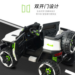 UmaUbaby 坦克300儿童车儿童电动车四轮四驱越野车