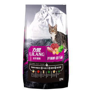 LILANG 力狼 幼猫成猫通用天然猫食  牛肉味10kg