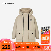 匡威 26冬季新款儿童保暖外套连帽羽绒服