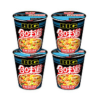 NISSIN 日清食品 合味道 BIG 方便面 赤海鲜浓汤虾风味112g*4杯