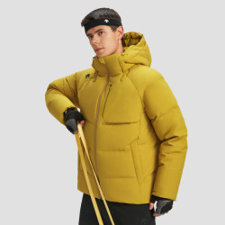 DESCENTE 迪桑特 TRAINING 男士羽绒服 MU-MUSTARD