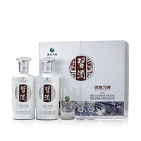 百亿补贴：XIJIU 习酒 银质习酒 酱香型白酒 53度500ml*2瓶礼盒装 纯粮酿造