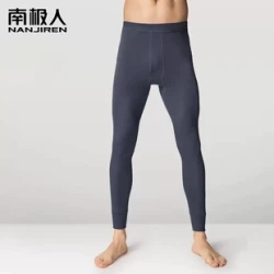 Nan ji ren 南极人 男士纯棉毛线秋裤