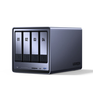 UGREEN 绿联 DXP4800 四盘位 NAS存储（N100、16GB）