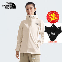 THE NORTH FACE 北面 冲锋衣女款秋冬款户外休闲防水保暖夹棉内胆三合一外套