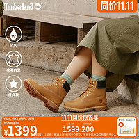 Timberland 踢不烂女鞋大黄靴马丁靴户外防水皮革|10361 10361W 宽版/小麦色 TB1 37 推荐大半码