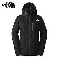 THE NORTH FACE 北面 冲锋衣女户外保暖羽绒内胆三合一冲锋外套89Y7 黑色/JK3