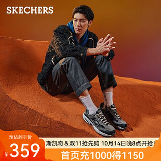 SKECHERS 斯凯奇 Vigor 2.0 男子休闲运动鞋 51241/CCBK 炭灰色/黑色 40