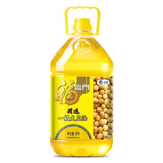 福临门 精选一级大豆油 5L*4桶