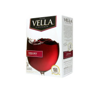 VELLA 百乐莱 勃艮第美国原盒进口红葡萄酒聚会5L畅饮装