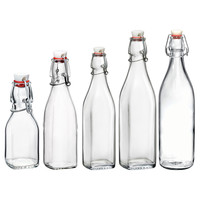 Bormioli Rocco Bormioli进口玻璃瓶子密封瓶泡酒瓶调味瓶酱油壶麻油醋瓶