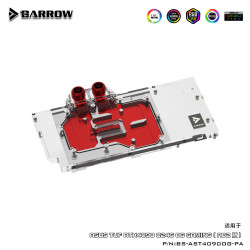 barrow 华硕TUF4090A02全覆盖显卡冷头水冷散热器BS-AST4090OG-PA