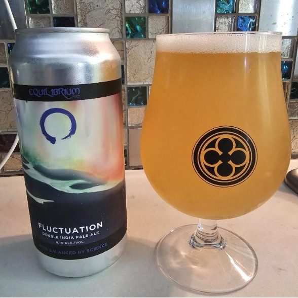 易饮性拉满：Equilibrium 稳态 波动 双倍IPA 473ml单罐（2024-6-20产）