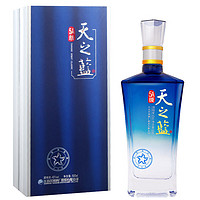 YANGHE 洋河 5A级天之蓝42度500mL*1瓶装 绵柔浓香型白酒送礼白酒