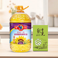 MIGHTY 多力 食用油5L+盘锦大米1KG组合