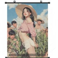 现代版红高粱艺术挂画客厅玄关装饰挂画宿舍寝室挂画