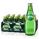 perrier 巴黎水 含气苏打水青柠味330ml*5瓶