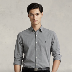 Polo By Ralph Lauren 男装 经典款格纹弹力府绸衬衫 RL15950