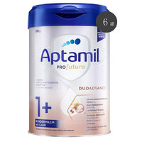 Aptamil 爱他美 德国白金 婴幼儿配方奶粉 1+段（1岁以上） 800g*6罐