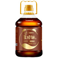 移动端、京东百亿补贴：熊猫炒堂 假一赔万 物理压榨特香菜籽油2.717L（5斤装）