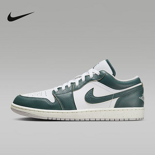 NIKE 耐克 AIR JORDAN1LOW SE AJ1男子运动篮球鞋氧化绿 FQ7687-300