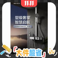 HEGII 恒洁 Y66 淋浴花洒套装 枪灰